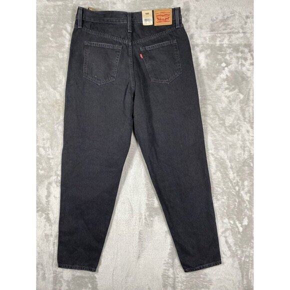 NWT Levi's High-Waisted Mom Jeans - Black Wash - Size 31x29 - Vintage Inspired - Picture 8 of 14